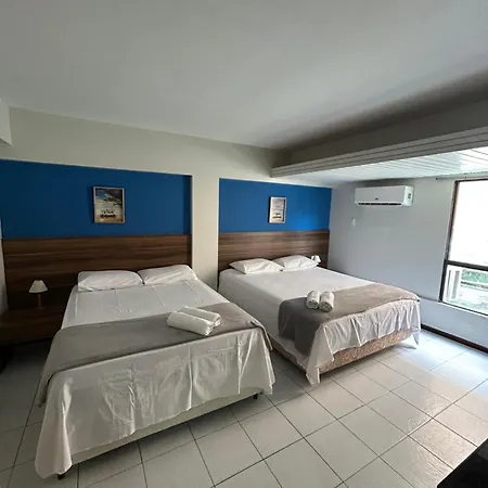 Flat 112 equipado na beira mar de Tambaú-3